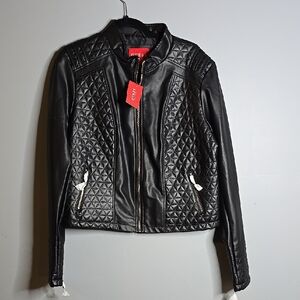 GUESS Black Quilted Women's Jacket XXL. NEW WITH TAGS